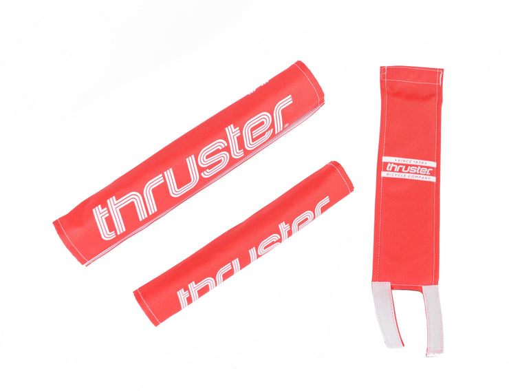 27.5" or 29" THRUSTER® BMX Pads - Red - Thruster® BMX Bicycle Co.